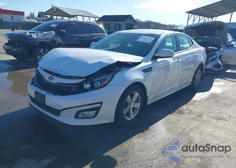 2015 Kia Optima Lx из США, поврежденный, VIN KNAGM4A7XF5544925